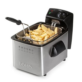 FRITEUSE DOMO DO464FR, Acier Inoxydable