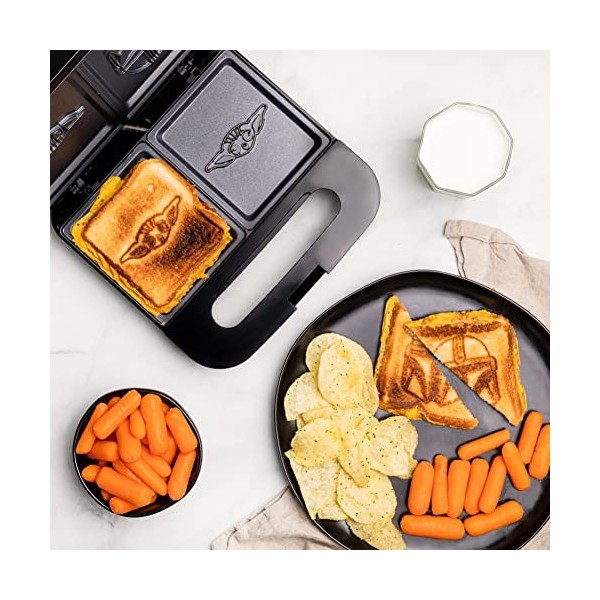 Star Wars Mandalorian Machine à fromages grillés, prise britannique