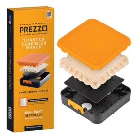 Preszzo® Pince à sertir à sandwich – Machine à toastie pour plusieurs types de pain, y compris le pain fin, le pain standard 