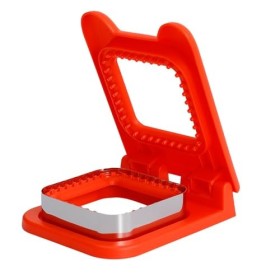 volumoon Moules à Sandwich, Moule à Pain de Sandwich Carrés et Scelleurs, Machine à Sandwichs de Poche Carrée Faite Maison, M