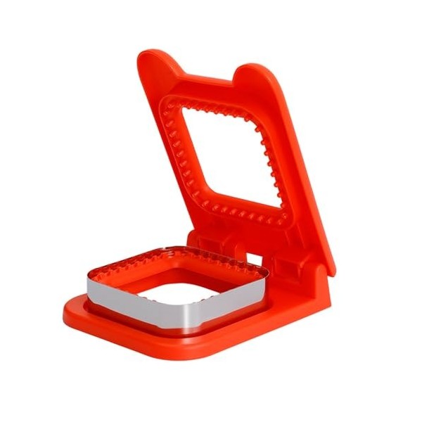 volumoon Moules à Sandwich, Moule à Pain de Sandwich Carrés et Scelleurs, Machine à Sandwichs de Poche Carrée Faite Maison, M