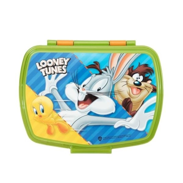 ALMACENESADAN. 5463 - Pack rentrée scolaire et cadeau . composé dune boîte à sandwich rectangulaire multicolore, produit réu