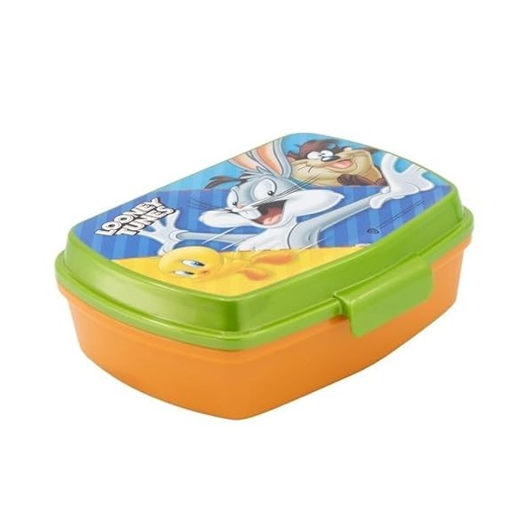 ALMACENESADAN. 5463 - Pack rentrée scolaire et cadeau . composé dune boîte à sandwich rectangulaire multicolore, produit réu