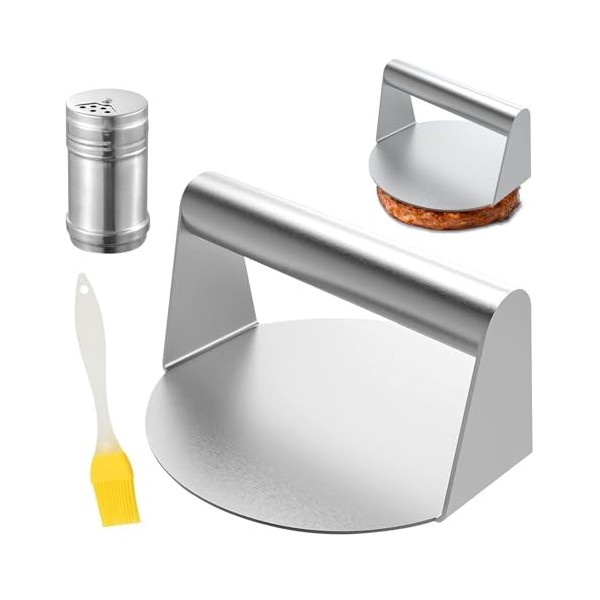 LDBKLGHJ Presse à Steak Haché de haute qualité - Une presse Hamburger incontournable pour des burgers parfaits et Smash Burge