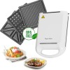 Taylor Swoden gaufrier 3 en 1, 1200W Presse à Paninis et appareil à sandwichs avec 3 Plaques,Peut contenir 4 sandwichs, Antia