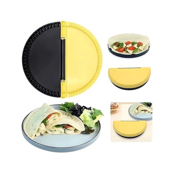 Moule à Sandwich, 1Pcs Appareils à Sandwich, Machine à Sandwich Double Face Fabrication de Burritos, Tortillas de Maïs, Pâtis