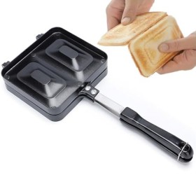 TAMUME Machine à sandwich portable pour des bouchées parfaitement scellées et coupées en deux