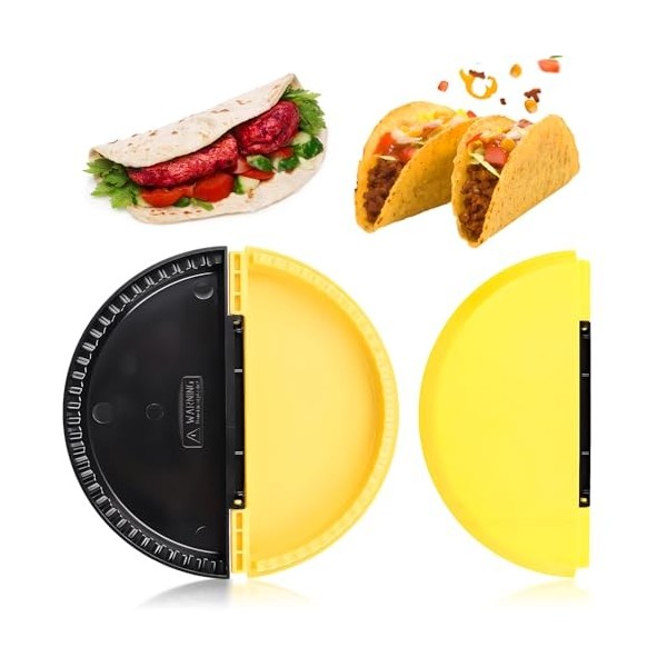 Sitengjun Lot de 2 sertisseurs pour wraps, sandwich, tortilla, moule à sandwich double face pour la plaque de cuisson, créez 