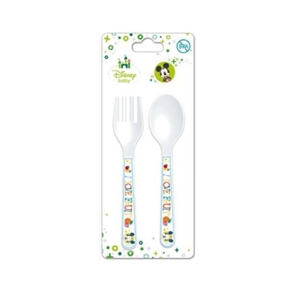 ALMACENESADAN, 5090 Lot de 2 couverts réutilisables, idéal pour le quotidien comme pour célébrer vos fêtes, sans BPA, couvert