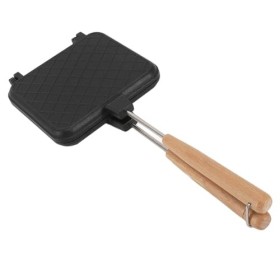 Haofy Machine à Sandwichs pour Petit-déjeuner, Grille-pain Antiadhésif, Presse à Panini, Plaque de Cuisson Double Face avec D