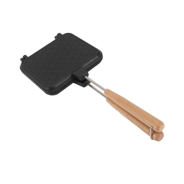 Haofy Machine à Sandwichs pour Petit-déjeuner, Grille-pain Antiadhésif, Presse à Panini, Plaque de Cuisson Double Face avec D