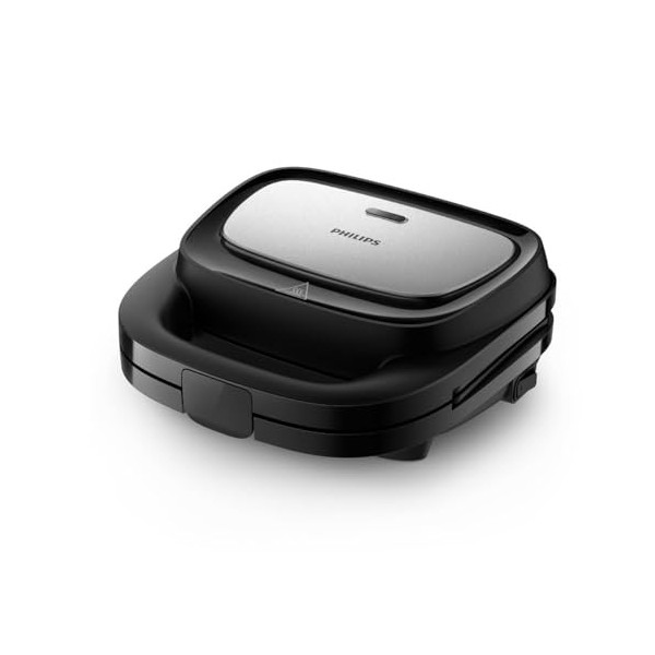 Philips Appareil à sandwichs Series 5000-3 jeux de plaques pour paninis, les sandwichs et les gaufres, Plaques de gril antiad