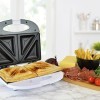 KitchenPerfected 2 Slice Sandwich & Omelette Maker White-E2605WH Sandwichs, Multicolore, Unique