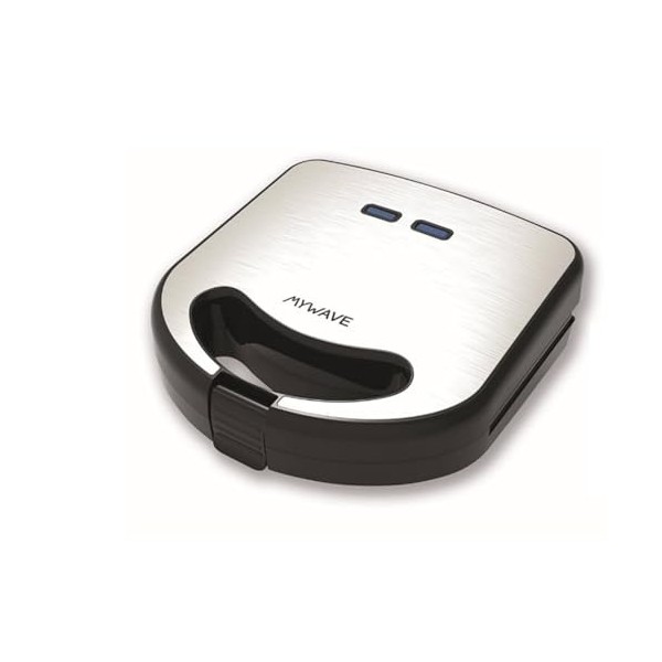 My Wave - Sandwich Maker 2 in 1 - Gril Sandwich Griddle - Détachable, antiadhésif
