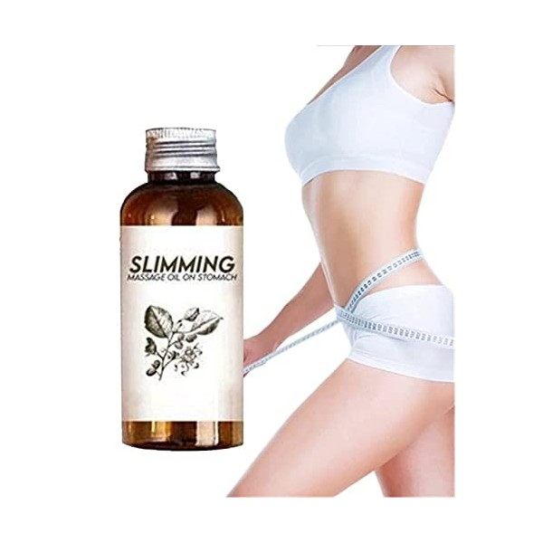 Bellyoff Herbal Slimming Massage Oil - Belly Button Slimming Essence - Anti Cellulite Massage Oil,Fat Burning Massage Oil for