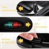 YASHE Grill Panini, 750W Appareil Panini avec Plaques Anti-adhésif, Appareil Croque Monsieur, Température Automatique, Indica