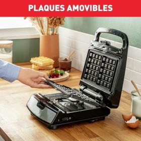 Tefal Snack Collection Appareil à Sandwich, Gaufrier, Panini, Gril, 4 Coffrets de plaques Inclus, Revêtement Antiadhésif, Pla