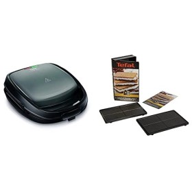 Tefal sw341b Snack Time avec appareil multifonctionnel comprenant 2 ensembles de plaques, 700 W, gris/noir & Coffret Snack Co