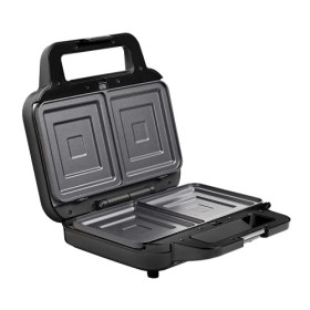 CONCEPT Hausgeräte SV3070 Appareil à croque-monsieur avec plaques interchangeables 4 en 1 900 W Noir