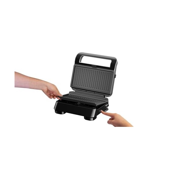 Braun SnackMaker 5 SM5006 Grille-pain avec plaques pour grill et gaufre, gaufre Maker avec plaques en fonte daluminium, plaq