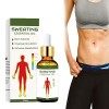 Sweating Essential Oil, Sweating Oil For Weight Loss All Body, Sweat Oil For Belly Fat Burner, Hot Oil For Cellulite Tighteni