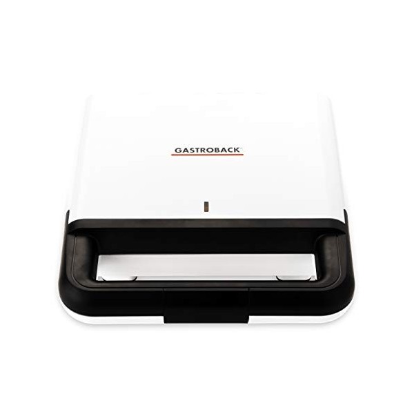 GASTROBACK 42443 Moulin à croque-monsieur à revêtement anti-adhésif Blanc