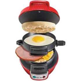 Presse à hamburger commerciale,machine à sandwich double petit-déjeuner avec revêtement antiadhésif amovible et lavable,compl