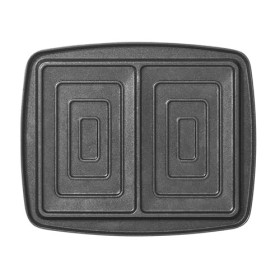 LAGRANGE Jeu de plaques Croque-Monsieur, compatible avec tous les gaufriers "Super2", Plaques en aluminium moulé, Revêtement 
