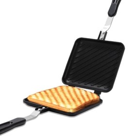 CHICIRIS Machine à Sandwich pour le Petit-déjeuner, Grille-pain à Sandwich Antiadhésif, Presse à Panini, Plaque de Cuisson Do