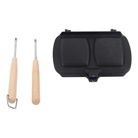 Machine à Panini à Frire Double Face, Procédé en Alliage DAluminium, Chauffé Uniformément, Faire Rapidement de Délicieux Rou