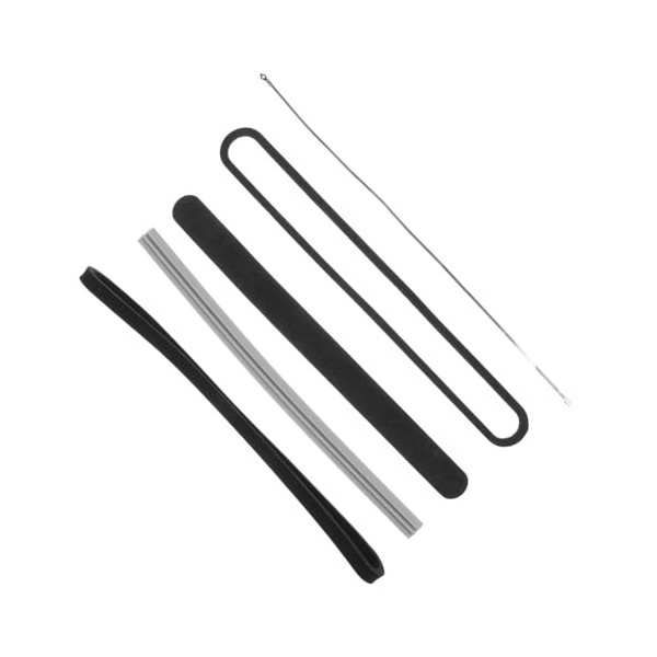 Alipis 1 kit daccessoires pour machine à emballer sous vide, bande détanchéité de rechange, pression manuelle, bande de sce