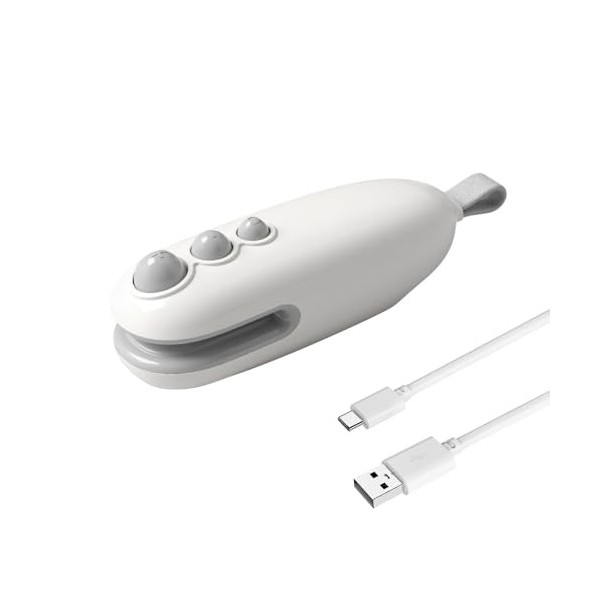 Mini scellant à chaud pour sacs - Facile à sceller avec scellant magnétique 2 en 1 et scellant pour sacs de coupe, scellant d