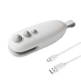 Mini scelleuse de sacs, thermoscellante avec coupeur, scellant de sac rechargeable, machine à sceller à chaud avec magnétique