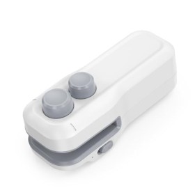 Ankilo Mini scellant 2 en 1 - Facile à sceller - Scelleuse de sacs en plastique - Portable - Rechargeable pour sacs en plasti
