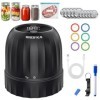 Smart Electric Mason Jar Kit de scellage sous vide automatique sous vide pour bocaux de conserve, machine à emballer sous vid