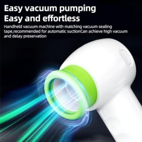 Irishom Kit de scellement sous vide électrique avec sacs détanchéité 60 kPa Appareils de cuisine à aspiration forte machine 