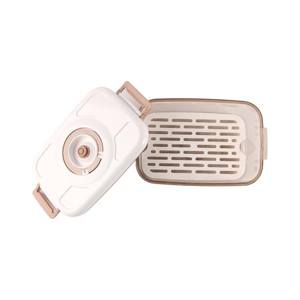 Ieron Pompe à Main pour récipient sous Vide, Accessoires pour économiser Les Aliments, Boussole temporelle, Pompe à air Manue