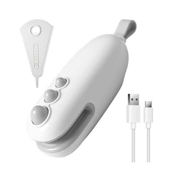 SPORWAY Mini machine à souder : scelleuse 2 en 1 avec cutter, sac sealer avec ouvre-boîte multifonction, soudeuse portable re