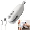 Mini scelleuse de sac, 2 en 1 rechargeable, machine à sceller à chaud portable avec magnétique, mini machine à sceller sous v