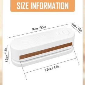 Mini machine à souder à film, rechargeable, mini machine à sceller portable, pour chips, petits sachets de collation