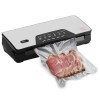 ELMA Machine Sous Vide V Top, Machine Sous Vide pour Aliments Secs et Humides | avec Couteau de Coupe, Appareil de Mise Sous 