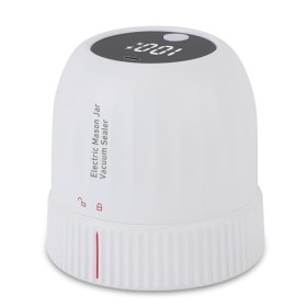 Kit de scellage électrique sous vide en verre - Batterie 1200 mAh - Rechargeable - Portable - Machine à sceller sous vide pou