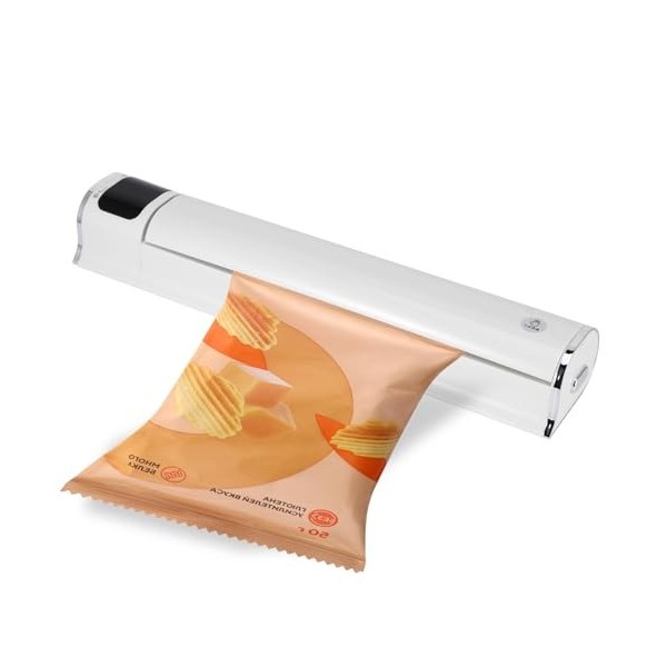 Machine sous vide alimentaire 5 en 1, machine sous vide alimentaire en mode humide et sec avec 10 sacs sous vide, scelleuse s