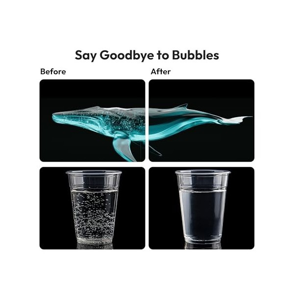 Resiners Machine à éliminer les bulles de résine,Airless Pro,3 minutes pour éliminer 99.99% des bulles,chambre à vide -99kPa,