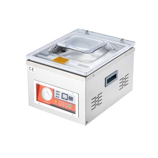 VEVOR Machine demballage sous vide à chambre 260 W machine demballage sous vide taille compacte 260 mm dans la cuisine dome