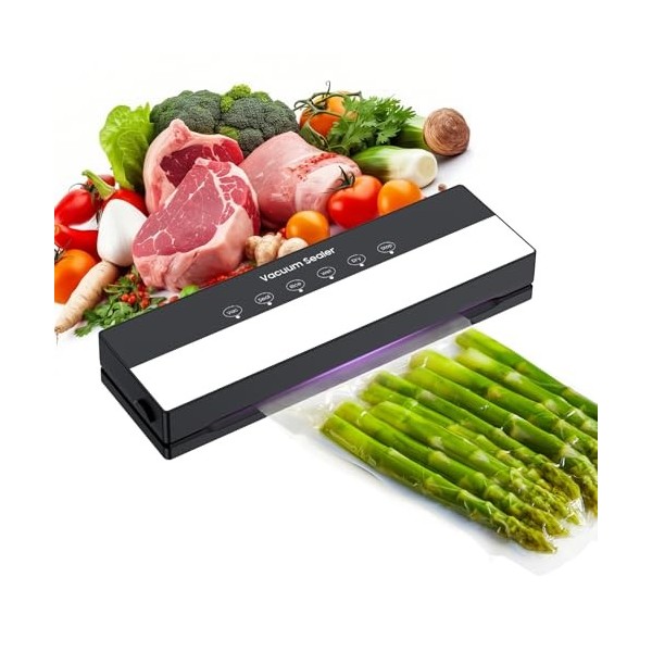 Machine Sous Vide Alimentaire 5 en 1 machine sous vide Cuisine et la Conservation - 30 Y Compris Sacs et pour Aliments, Viand