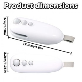 Litinliv Mini Scelleur, 2 en 1 Scelleuse Thermique Manuel, Soudeuse Sac Plastique, Portable Scelleuse pour Sacs Scelleur Ther