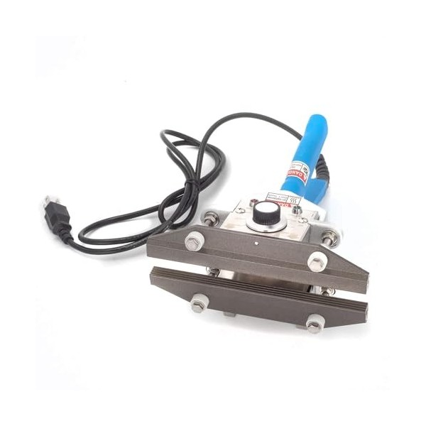 SUSEMSE Machine à sertir manuelle FKR-200 - Machine à sceller à chaud - Pour sacs en mylar - Sacs en papier kraft - 550 W - 2