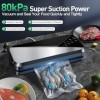 DeeprBetter Machine Sous Vide Alimentaire Professionnelle 6 en 1, 80kPa Appareil Sous Vide Alimentaire Sec et Humide avec Sce