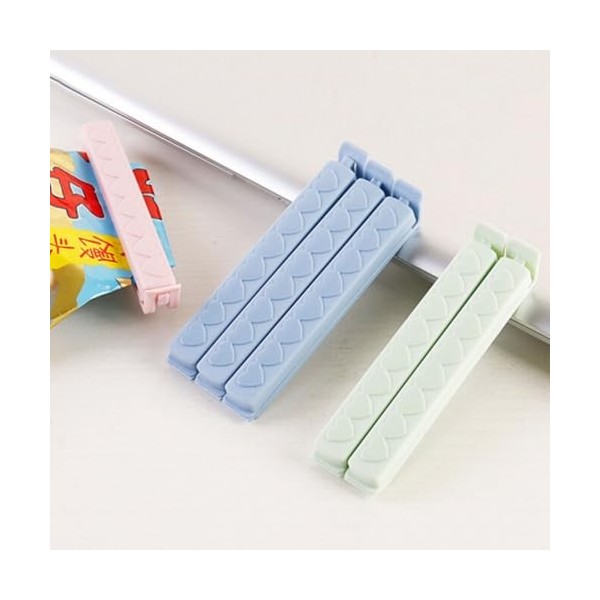 IMIKEYA Lot de 5 clips détanchéité pour sac à goûter